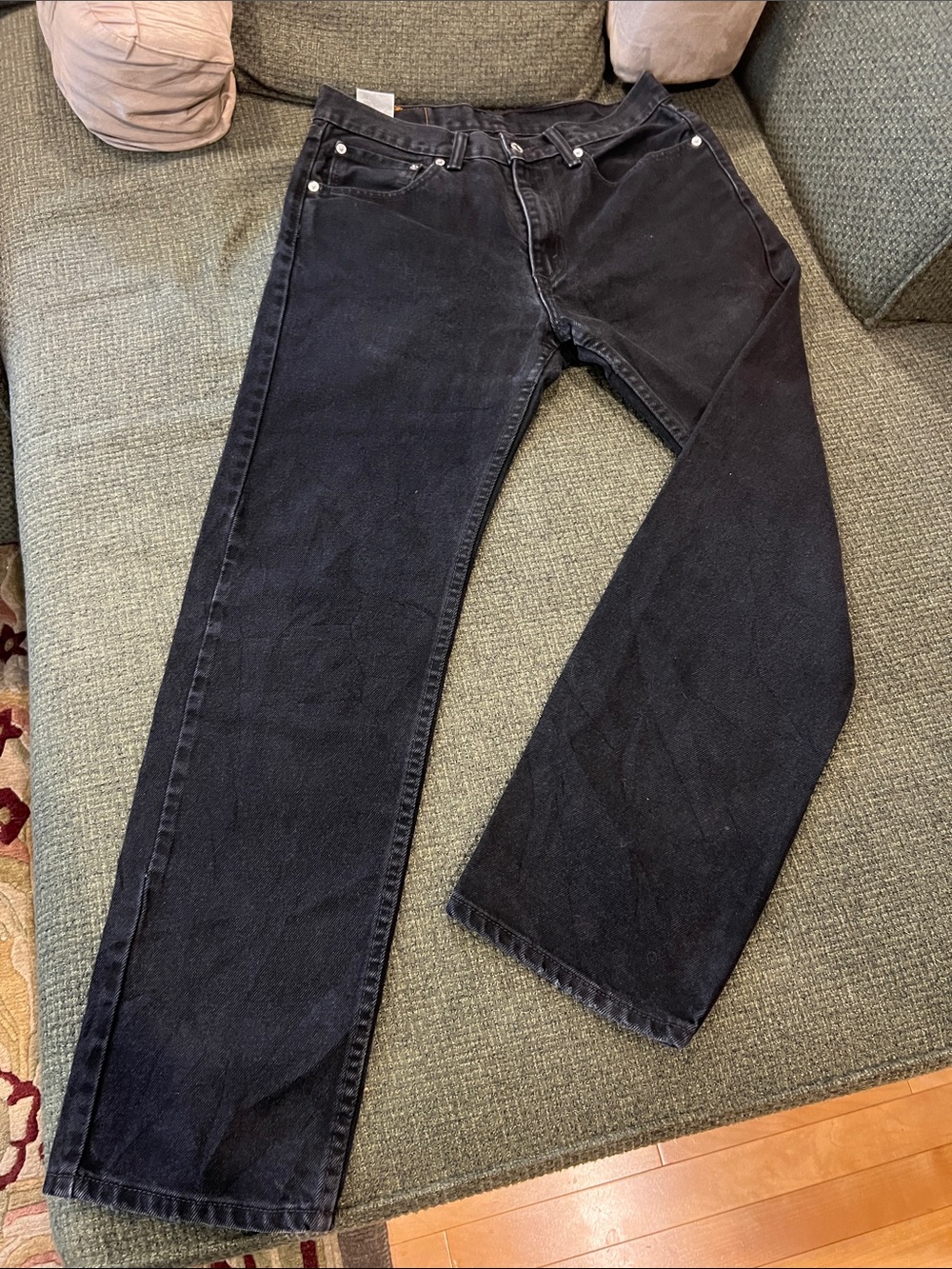 Levi's Men's Black Bootcut Jeans (sz 32)
